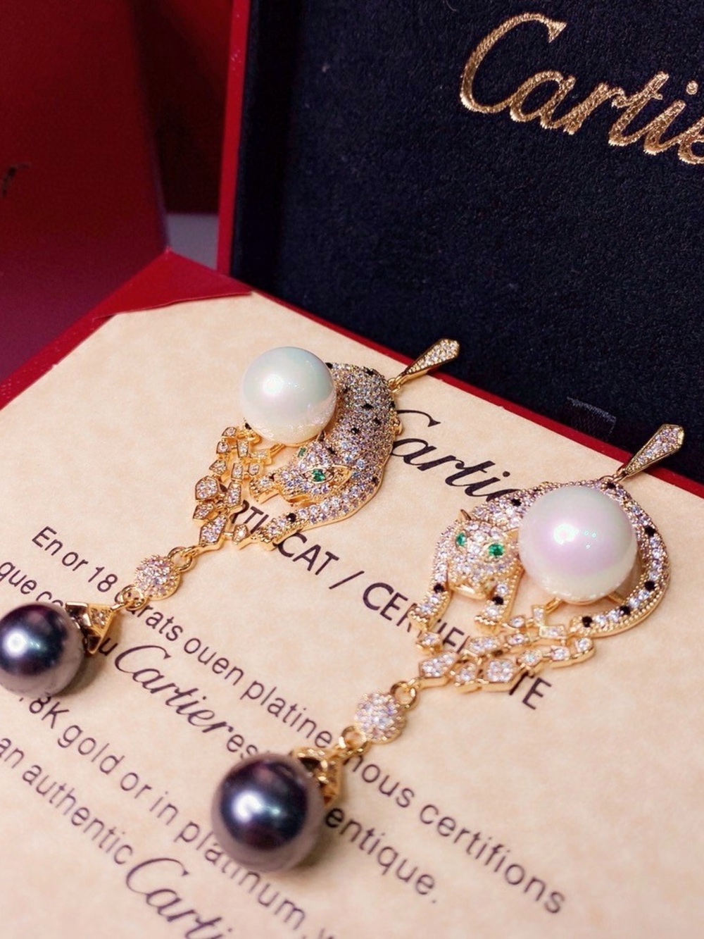 Excellent Used Condition Cartier Earrings
